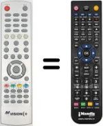 Télécommande équivalente REMCON2223