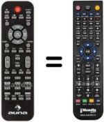 Télécommande équivalente Areal Elegance 5.1