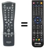Télécommande équivalente RT25113104