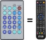 Télécommande équivalente REMCON2209