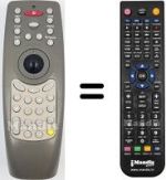 Télécommande équivalente REMCON2212