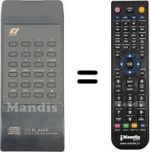 Télécommande équivalente RS-1030