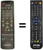 Télécommande équivalente 00006 A