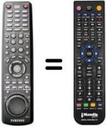 Télécommande équivalente 00025 G