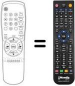 Télécommande équivalente Samsung CF 20F42 Z
