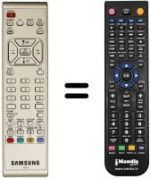Télécommande équivalente 00225 A