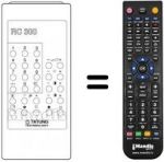 Télécommande équivalente 01-02873