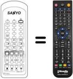 Télécommande équivalente 060-01223 / 307