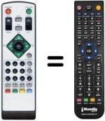 Télécommande équivalente Schaub Lorenz SL 330 TNT HDMI