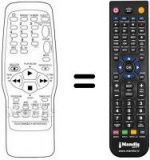 Télécommande équivalente 07660CH030
