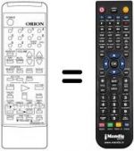 Télécommande équivalente 076G020170