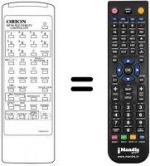 Télécommande équivalente 076G047070