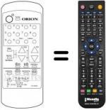 Télécommande équivalente 076L078080