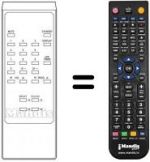 Télécommande équivalente AKURA TV A 1