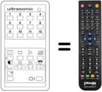 Télécommande équivalente 3405 / 0120.37