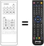 Télécommande équivalente 105-045D