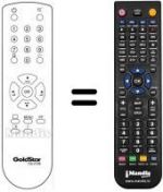 Télécommande équivalente LG CL 20 A90