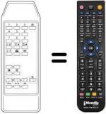 Télécommande équivalente 105-520B