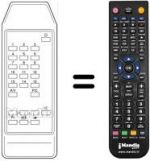 Télécommande équivalente UNIVERSUM 7266612