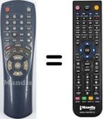 Télécommande équivalente 10425G