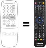 Télécommande équivalente 1410