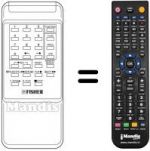 Télécommande équivalente 143.9.4100.69300