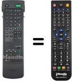 Télécommande équivalente Sony KV-29 FX20A