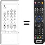 Télécommande équivalente 2155