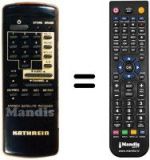 Télécommande équivalente 260 297