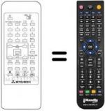 Télécommande équivalente 290P-014010