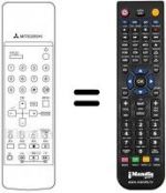Télécommande équivalente 290P-023090