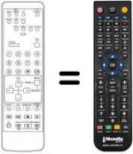 Télécommande équivalente 290P-023A1