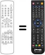 Télécommande équivalente 290P-072A10