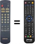 Télécommande équivalente 3F14-00032-140