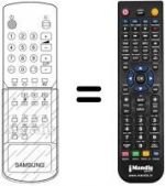 Télécommande équivalente 3F14-00033-470