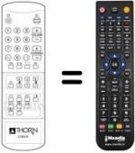 Télécommande équivalente 3F14-00033-210