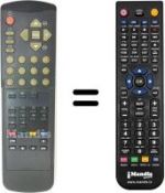 Télécommande équivalente 3F14-00037-280