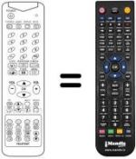 Télécommande équivalente 3F14-00048-140