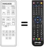 Télécommande équivalente 3 V 65