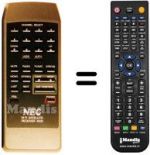 Télécommande équivalente 4000 / 4012