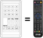 Télécommande équivalente 400057