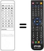Télécommande équivalente 4AA4U1T0102