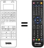 Télécommande équivalente 4B 20 E