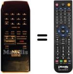 Télécommande équivalente 5000 / 5022 / RD-318 E
