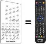 Télécommande équivalente 660.01.0183