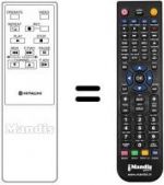 Télécommande équivalente 56.18321