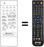 Télécommande équivalente 56.39857