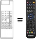 Télécommande équivalente VS 5 R UK