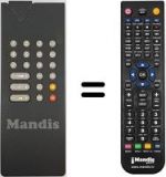 Télécommande équivalente 5652 13 50