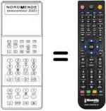 Télécommande équivalente 583.449